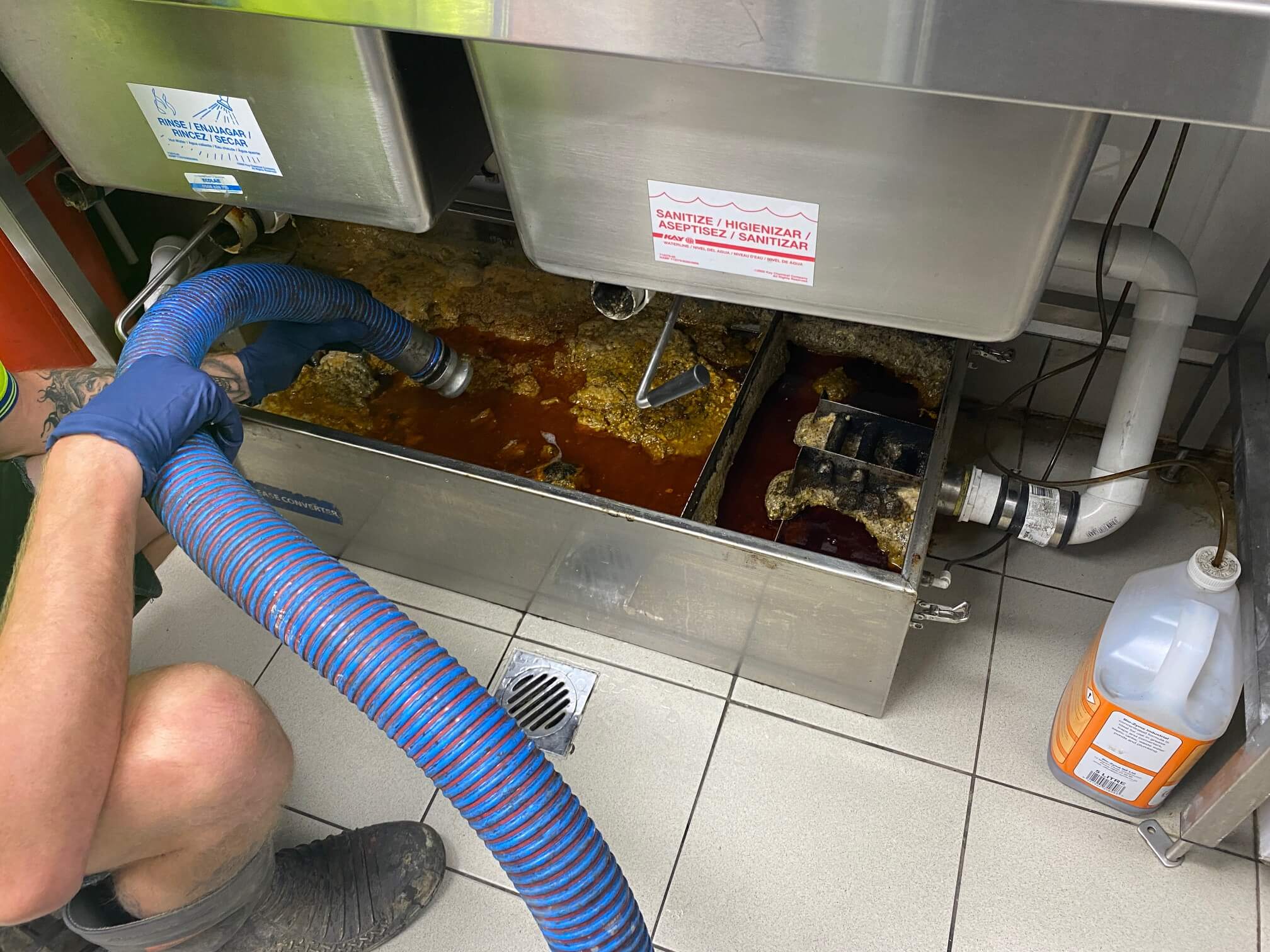 Grease Trap Cleaning in Oradell